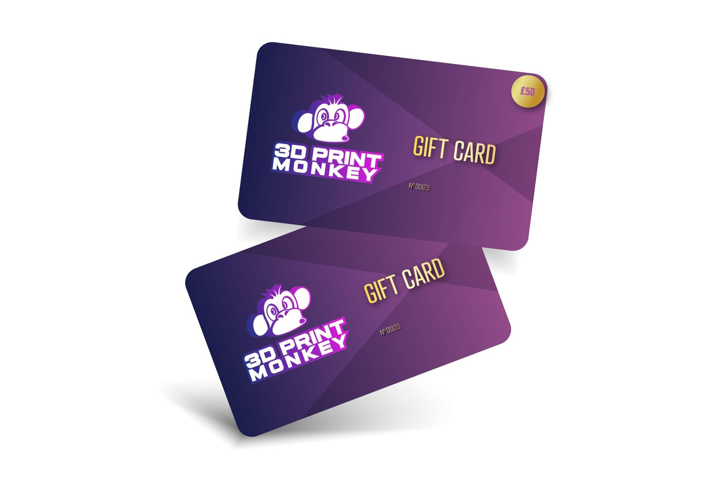 3D Print Monkey Gift Card - 3D Print Monkey -