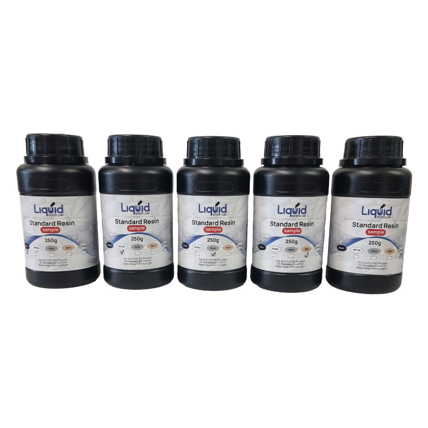 liquid models 3d resin sample pack with tools 1 | 3D Print Monkey