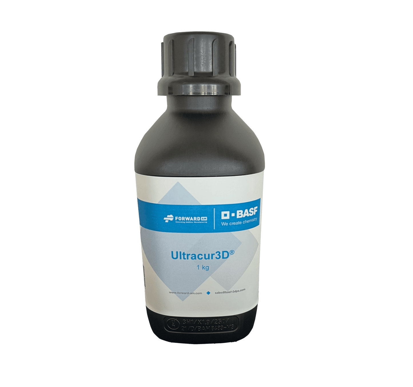 BASF Ultracur3D Flexible UV Resin FL 300 Clear 1kg - 3D Print Monkey - 4065343001103