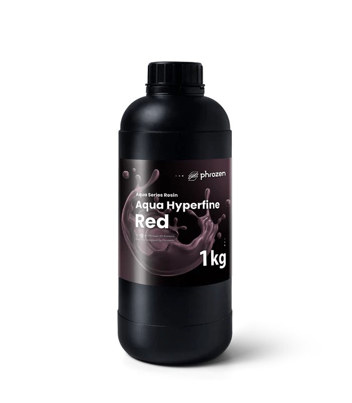 Phrozen Aqua Hyperfine Red Standard Resin 1kg - 3D Print Monkey -