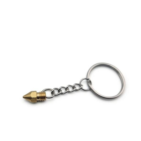 3D Print Monkey 3D Printer Nozzle Keyring - www.3dprintmonkey.co.uk - 1