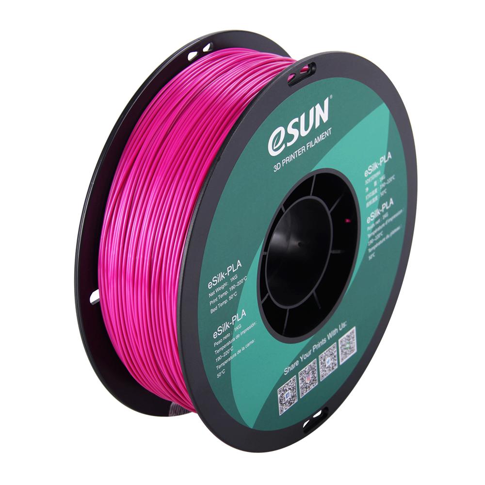 eSUN eSilk PLA Violet Filament 1.75mm 3D Printer Silk Filament 1kg 1 | 3D Print Monkey