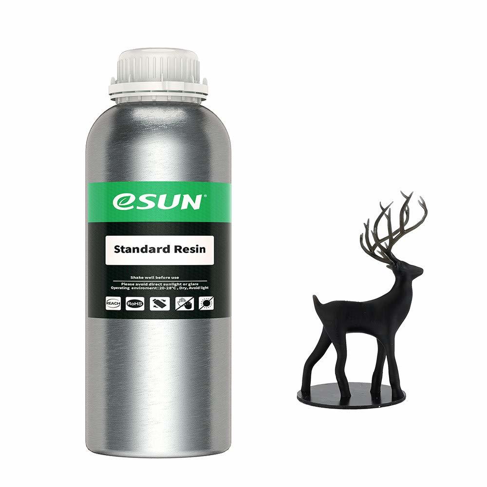 eSUN Standard Black 3D Printer resin 405nm 1kg - www.3dprintmonkey.co.uk - 1