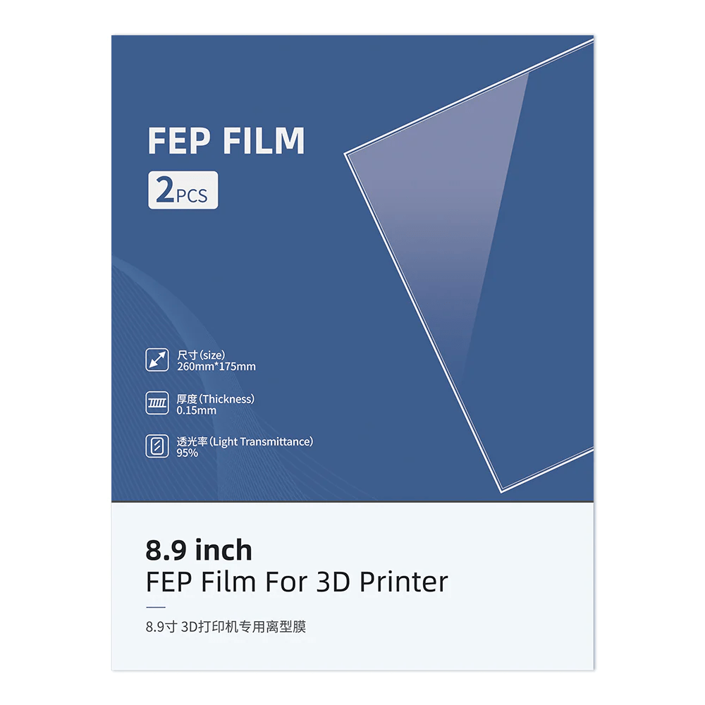 FEP Release Film Anycubic 8.9 inch 2 pcs - 3D Print Monkey -