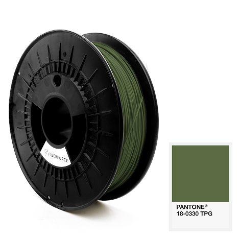 Fiberforce PLA 1.75mm 3D Printer Filament Pantone 18 0330 TPG 1 | 3D Print Monkey