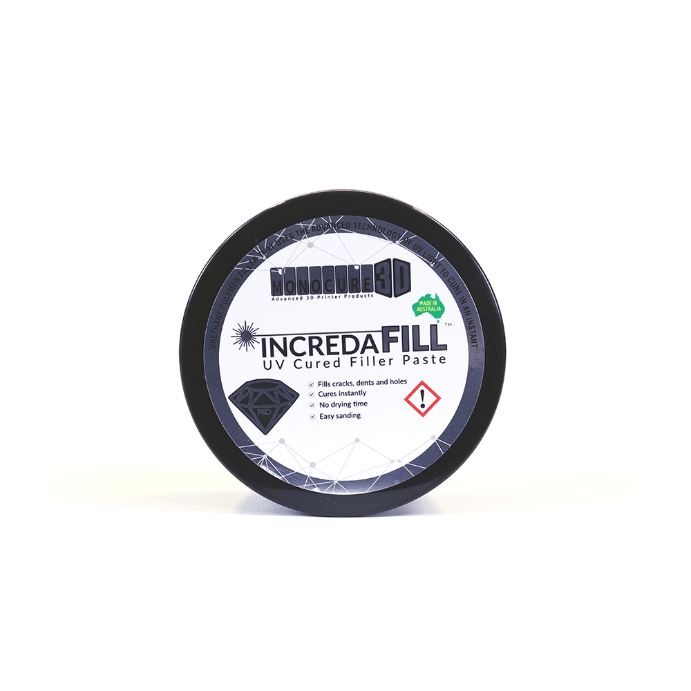 Monocure 3D IncredaFILL filler paste 350g - 3D Print Monkey -