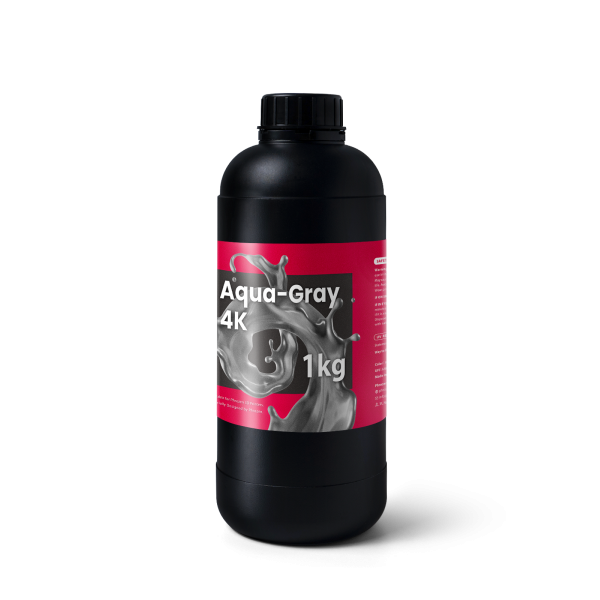 Phrozen Aqua 4K Resin Grey 3D Printer Resin 405NM 1kg - www.3dprintmonkey.co.uk - 1