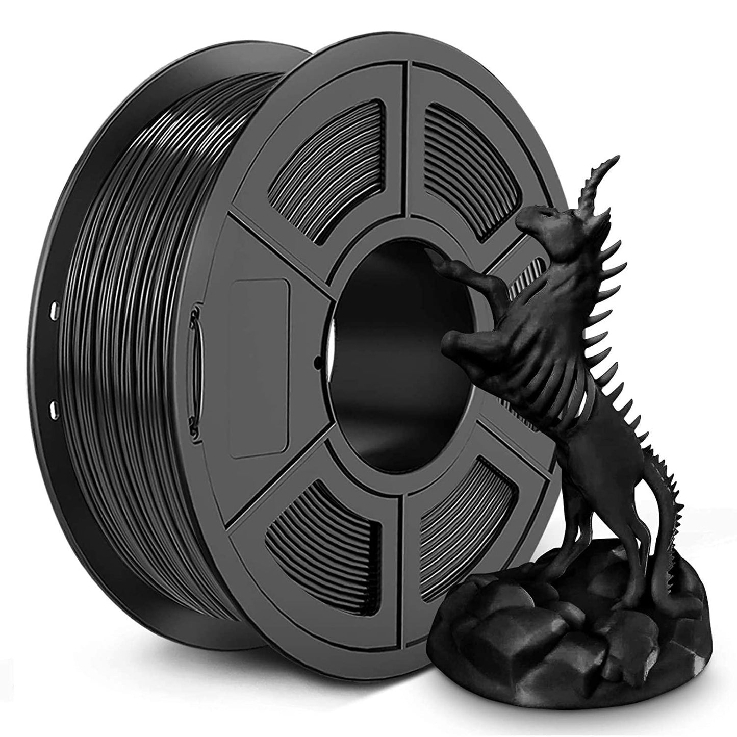 SUNLU ASA black Filament 1.75mm 3D Printer Filament 1kg 1 | 3D Print Monkey