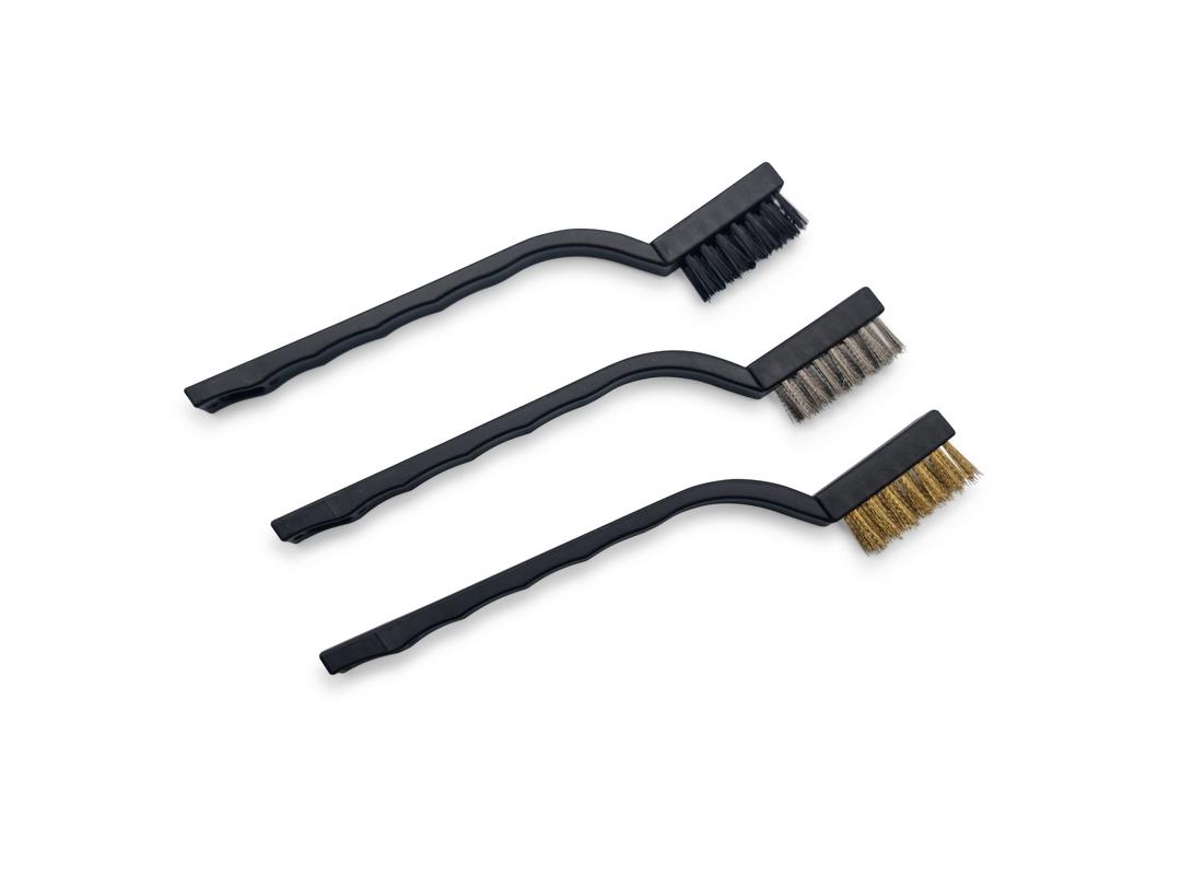 3D Print Monkey 3 Piece Wire Brush Set - www.3dprintmonkey.co.uk - 1