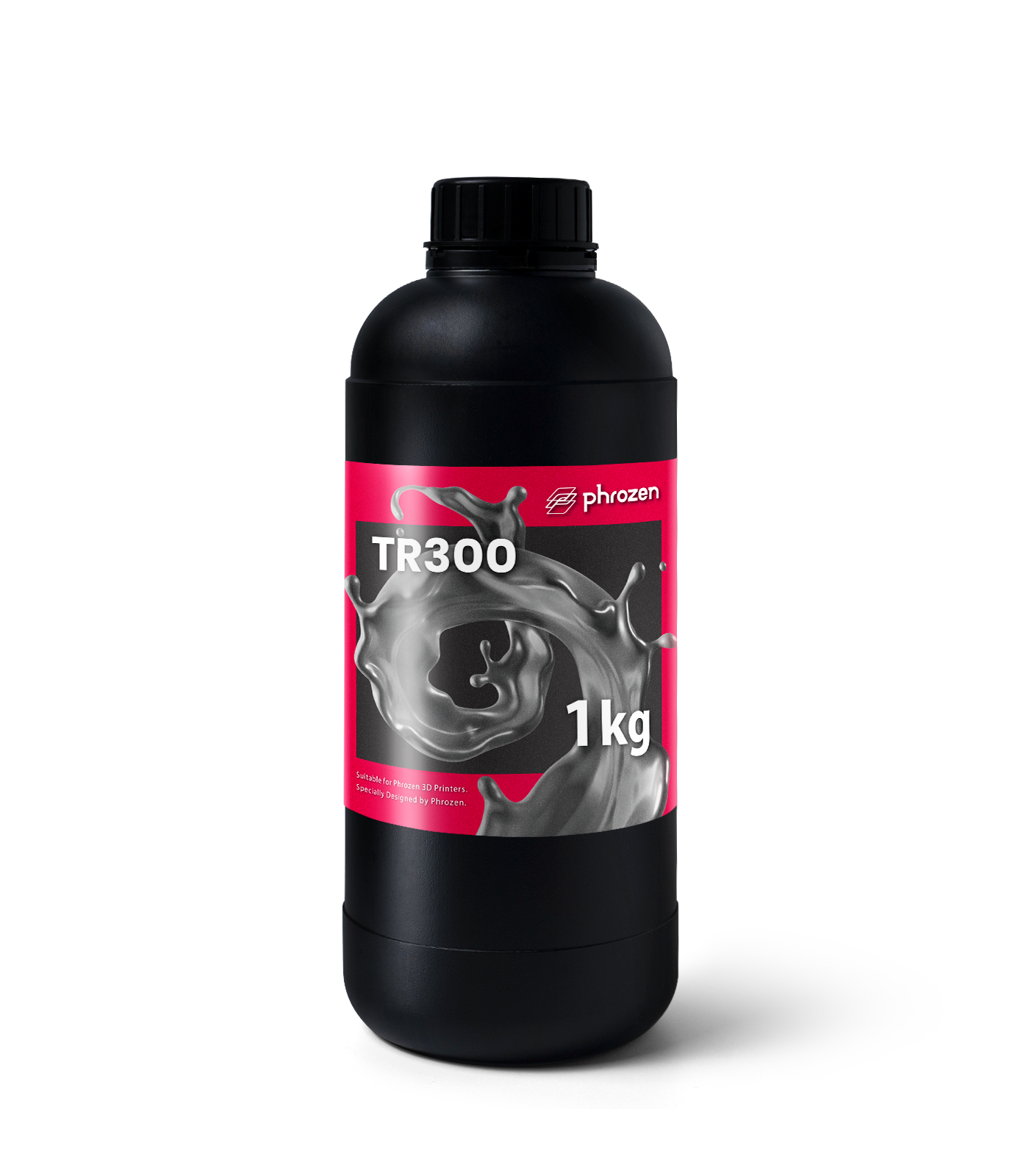 Phrozen TR300 Ultra-High Temp 3D Printer Resin Grey 1kg - www.3dprintmonkey.co.uk - 1