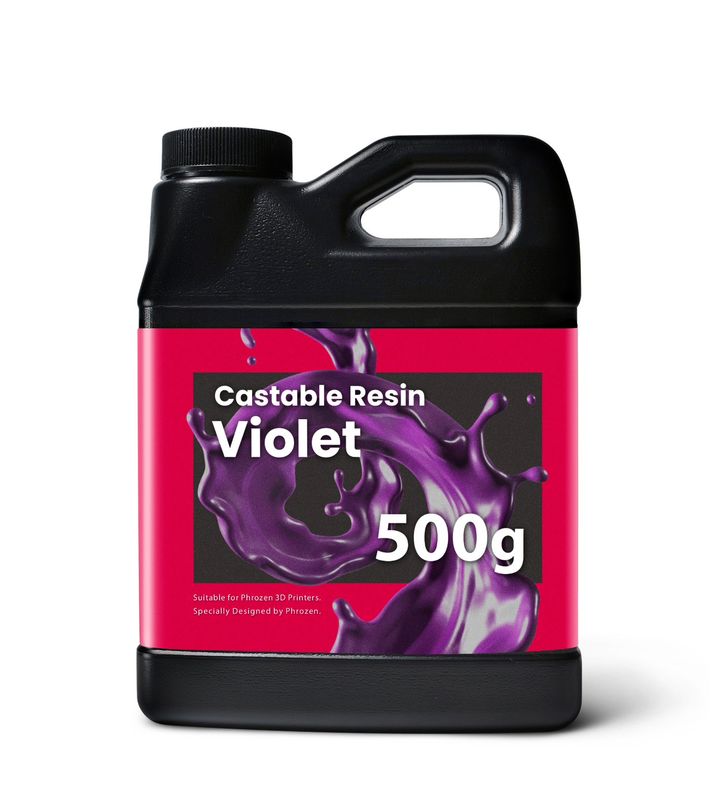 Phrozen Castable W20 Violet 3D Printer Resin 405NM 0.5kg - www.3dprintmonkey.co.uk - 1