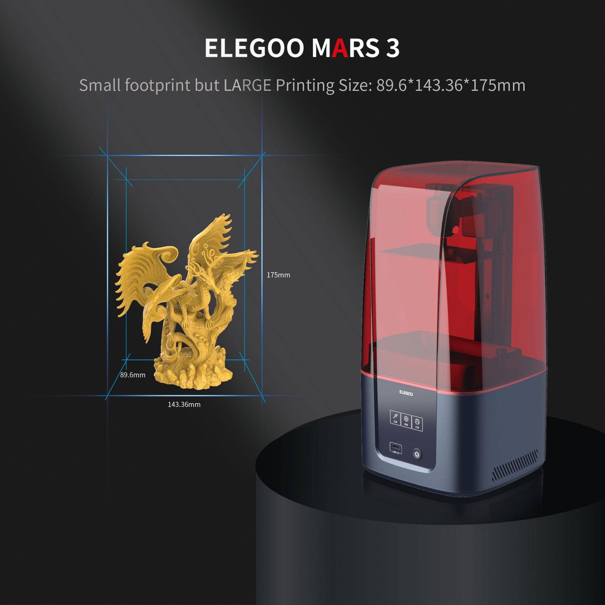 elegoo mars 3 reconditioned 3d printer grade b 4 | 3D Print Monkey