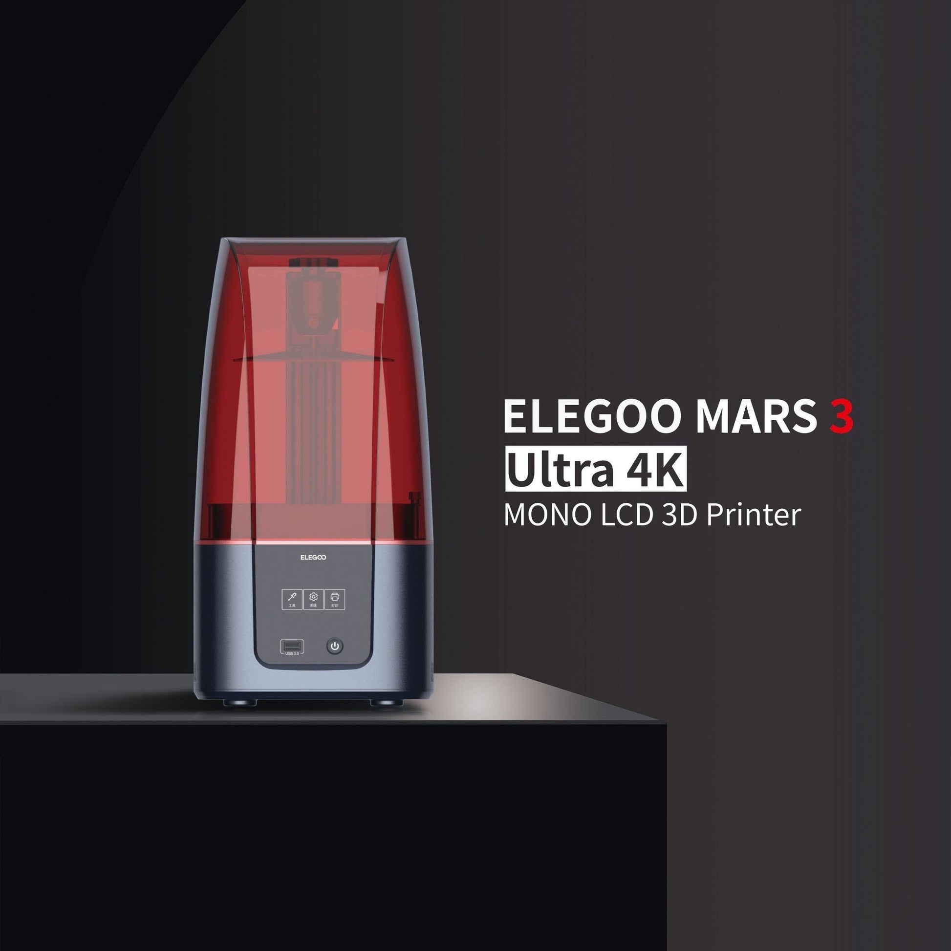 elegoo mars 3 reconditioned 3d printer grade b 3 | 3D Print Monkey