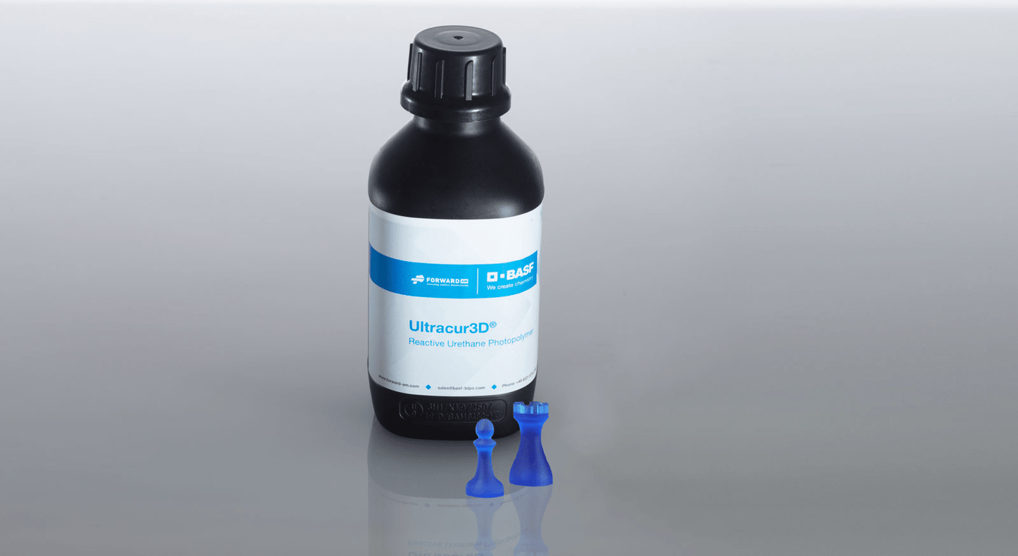 BASF Ultracur3D Colour Kit Cyan 0.5kg - 3D Print Monkey - 4065343001202
