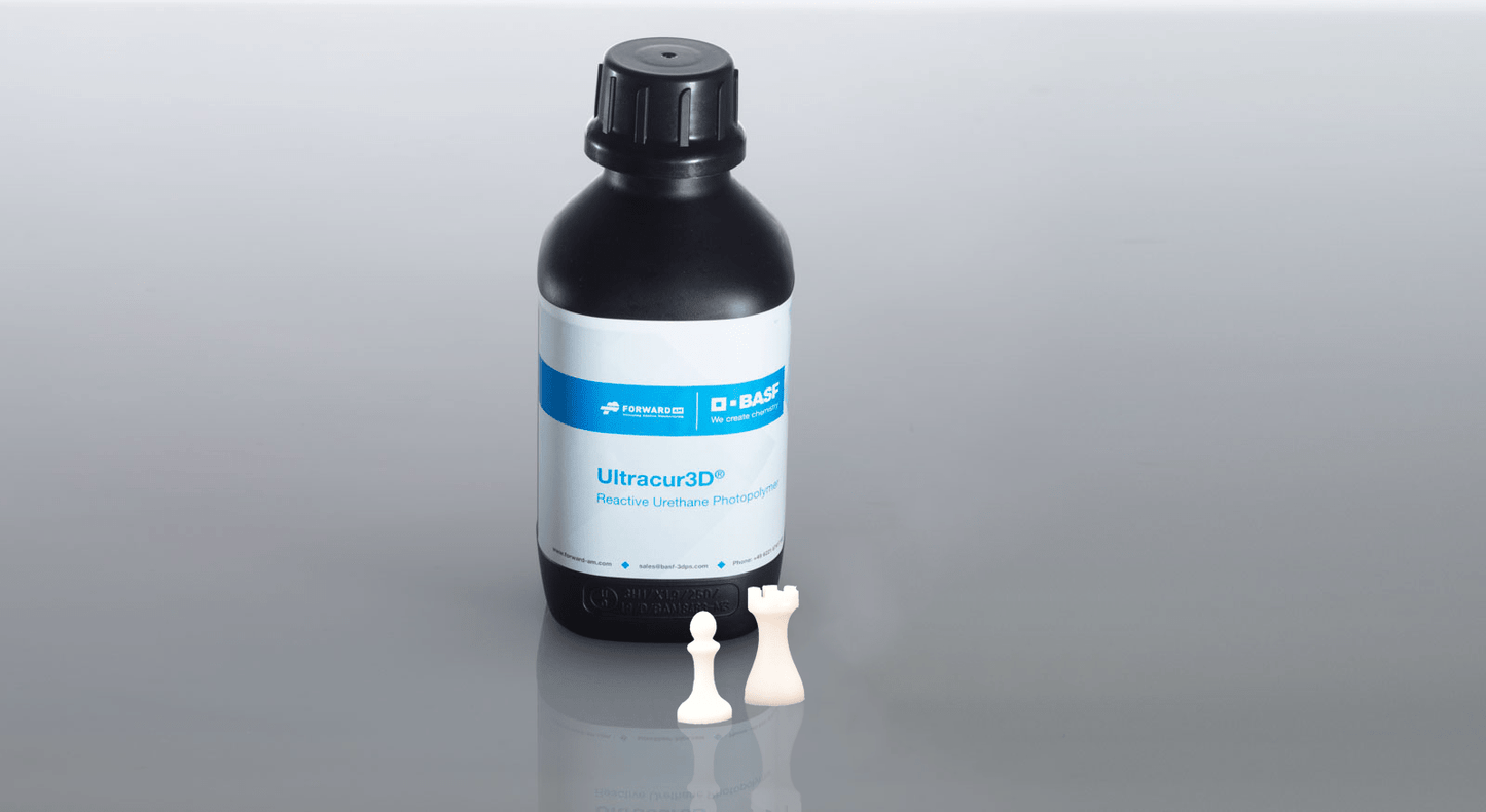 BASF Ultracur3D Colour Kit White 0.5kg - 3D Print Monkey - 4065343001189