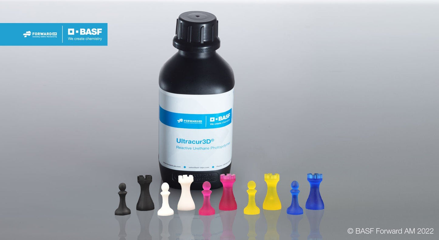 BASF Ultracur3D Colour Kit Yellow 0.5kg - 3D Print Monkey - 4065343001196