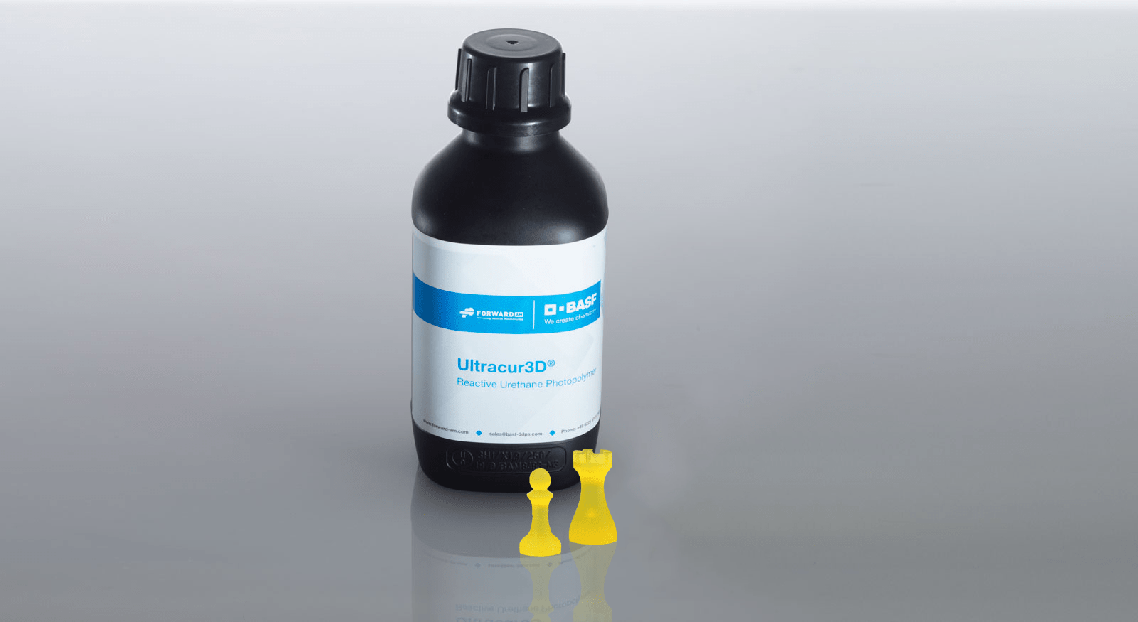 BASF Ultracur3D Colour Kit Yellow 0.5kg - 3D Print Monkey - 4065343001196