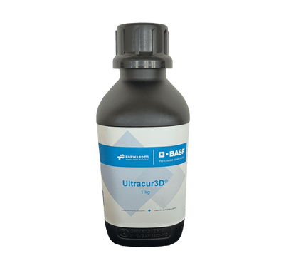 BASF Ultracur3D Rigid UV Resin RG 1100 Black 1kg - 3D Print Monkey - 4065343002803