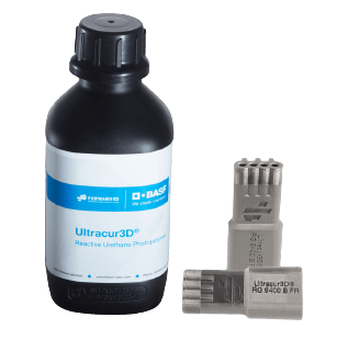 BASF Ultracur3D Rigid UV Resin RG 9400 B FR 1kg - 3D Print Monkey - 4065343003930