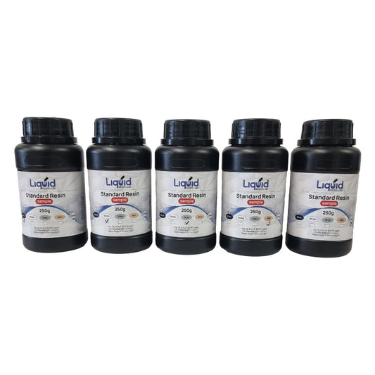 Liquid Models 3D Resin Sample Pack with Tools - 3D Print Monkey - 