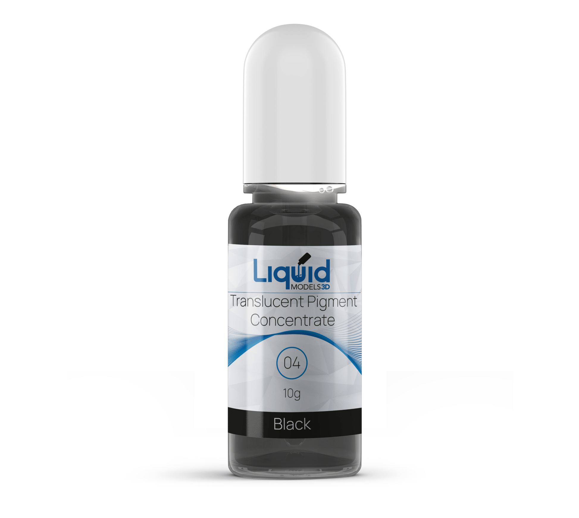 Liquid Models 3D Translucent Pigment Concentrate for Clear 3D Printing Resin 04 Black - 3D Print Monkey - 