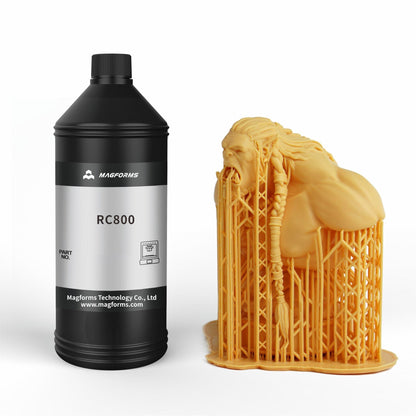 Magforms RC800 3D Photopolymer Resin Beige 1kg - 3D Print Monkey - 