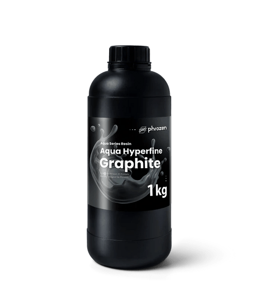 Phrozen Aqua Hyperfine Graphite Standard Resin 1kg - 3D Print Monkey - 