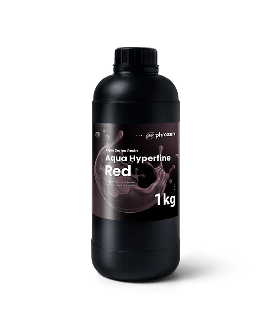 Phrozen Aqua Hyperfine Red Standard Resin 1kg - 3D Print Monkey - 