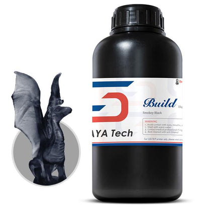 Siraya Tech Build Smokey Black 1kg - 3D Print Monkey - 0768564743619
