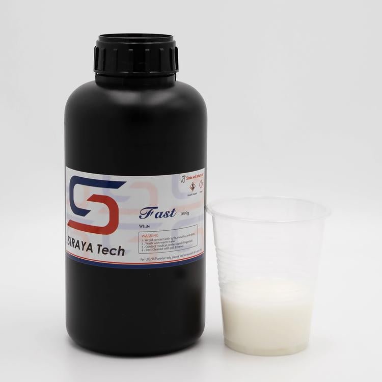 Siraya Tech Fast ABS - Like White 1kg - 3D Print Monkey - 0768564752611
