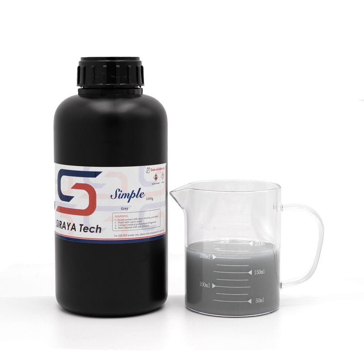 Siraya Tech Simple Resin Grey 1kg - 3D Print Monkey - 0768564746436
