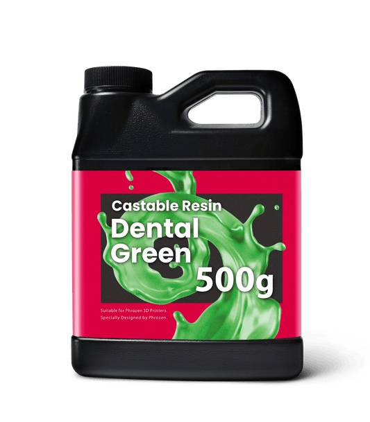 Phrozen W20 Green Castable Resin 0.5kg - 3D Print Monkey - 